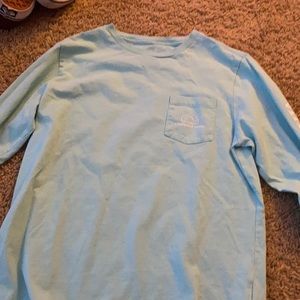 Blue long sleeve shirt